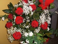 Bouquet di rose rosse